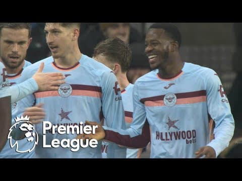 Dango Ouattara's cross finds Vitaly Janelt to bring Brentford level | Premier League | NBC Sports