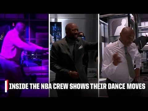 Shaq, Chuck and Kenny showcase their introduction dance moves ππΊ | NBA Tip-Off