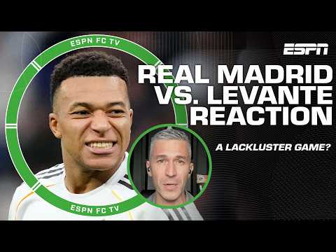 Real Madrid lacked fire and intensity vs. Levante 🗣️ - Luis Garcia | ESPN FC