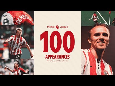 Mikkel Damsgaard: 100 Premier League Games 👏
