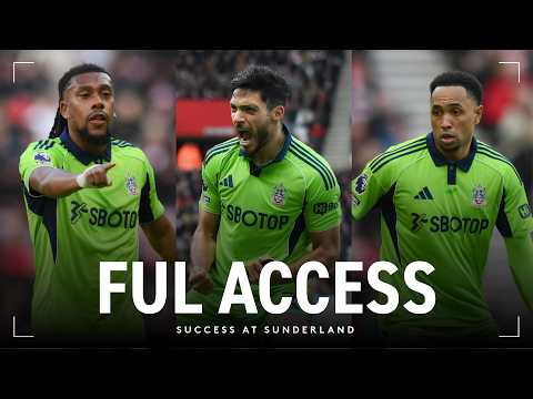 Pitchside for a three-goal thriller π₯ | FUL ACCESS | Behind-the-scenes for Fulham v Sunderland