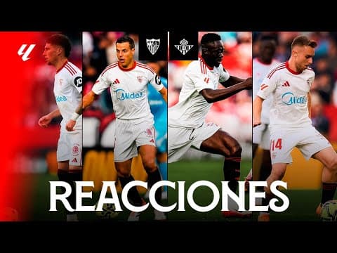 Las reacciones de los protagonistas tras caer en el derbi