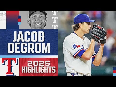Jacob deGrom was the American League Comeback Player of the Year in 2025!