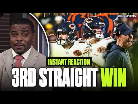 Jake Moody's game-winning FG lifts Bears over Commanders for 3rd straight win | MNF Recap