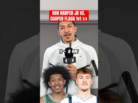 Ron Harper Jr 1v1 vs these Rising Stars 🍿👀
