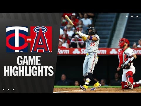 Twins vs. Angels Game Highlights (9/8/25) | MLB Highlights