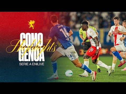 HL | COMO 1-1 GENOA | SERIE A ENILIVE 25/26