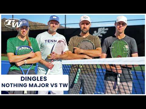 Who Wins?! Dingles With Nothing Major & A Racquet Swap Between TW and Former ATP Pros: Sam & Steve