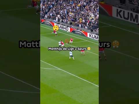 De Ligt Was EVERYWHERE Against Spurs ๐ซ