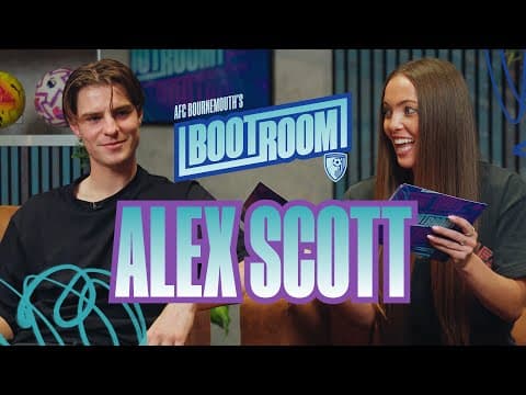 AFC Bournemouth's Boot Room Episode One: Alex Scott