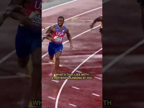 Handled BUSINESS in men's 4x100mπ₯πππΌββοΈ