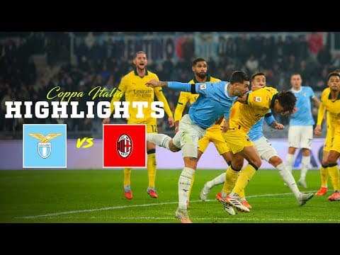 ๐ฝ๏ธ VINCIAMO E VOLIAMO AI QUARTI | LAZIO-MILAN 1-0 | HIGHLIGHTS COPPA ITALIA