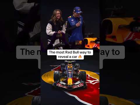 Max Verstappen and Isack Hadjar react to their 2026 livery 👀 (via @redbullracing/TT)