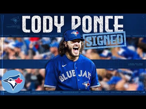 KBO MVP Cody Ponce Joins The Blue Jays on a 3-Year Deal!