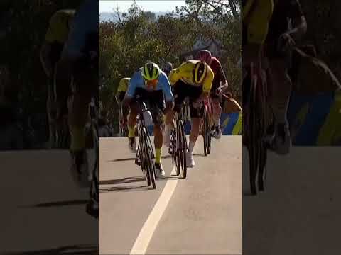 Remco Evenepoel, Tom Pidcock, and Martinez battled it out for glory last time round at Malhão 😮💨 🫡