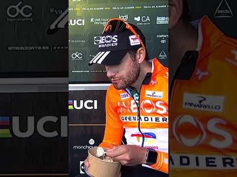 TT so fast Filippo Ganna made it to dinner before anyone else made it home ๐
๐