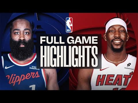 CLIPPERS at HEAT | FULL GAME HIGHLIGHTS | December 1, 2025