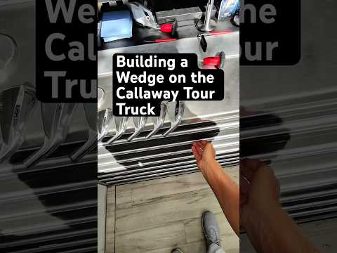 👀 Johnny Thompson builds an Opus SP wedge on the Tour Truck