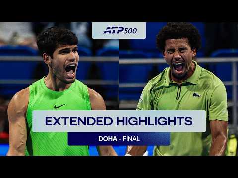 Carlos Alcaraz vs Arthur Fils Highlights | Doha 2026 Final