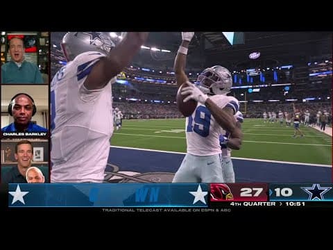 'THIS GAME IS NOT OVER' 🗣️ Dak Prescott finds Ryan Flournoy to cut Cardinals lead to 10 | ManningCa