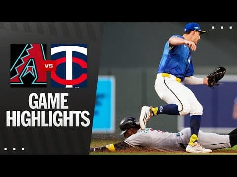 D-backs vs. Twins Game Highlights (9/12/25) | MLB Highlights