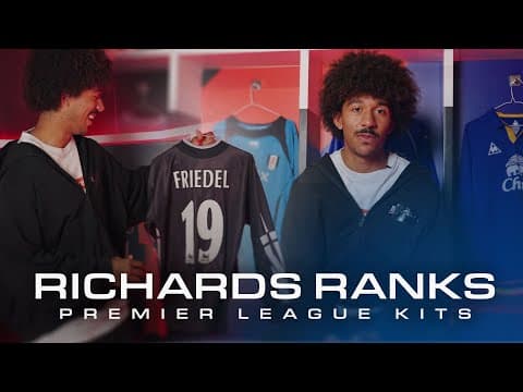 "THIS IS A COLD JERSEY🥶" | Chris Richards ranks iconic USMNT Premier League Jerseys 🇺🇸