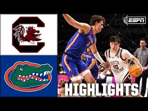 South Carolina Gamecocks vs. Florida Gators | Full Game Highlights | ESPN College Basketball