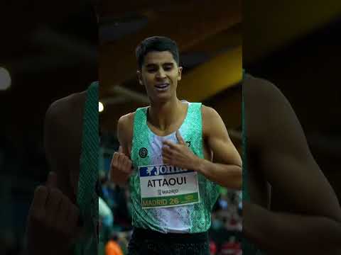 EUROPEAN RECORD over 1000m indoors for Mohamed Attaoui #WorldIndoorTour