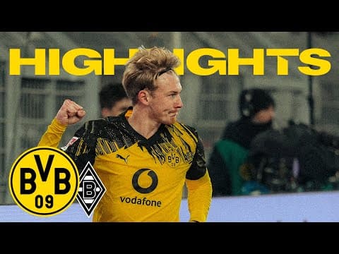 Brandt & Beier secure victory on the club's 116th birthday | BVB – M'Gladbach | Highlights