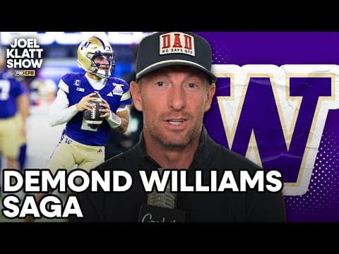 Demond Williams saga comes to a close as he returns to Washington, blueprint to championships in CFB