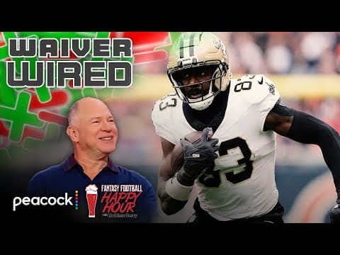 Saints' Juwan Johnson leads Week 9 waiver wire TEs | Fantasy Football Happy Hour | NFL on NBC