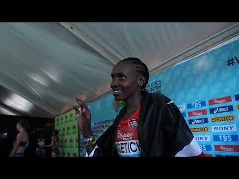 COMPLETELY DOMINANT! Agnes Ngetich Runs away with World Title at World XC Championships 2026