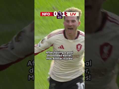 Alexis Mac Allisterâs Winner⊠Inches from Offside! đ±