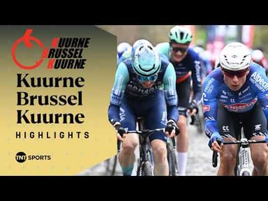 WINS WITH EASE 😮💨 | Men's Elite Kuurne Brussels Kuurne 2026 Race Highlights | TNT Sports Cycling