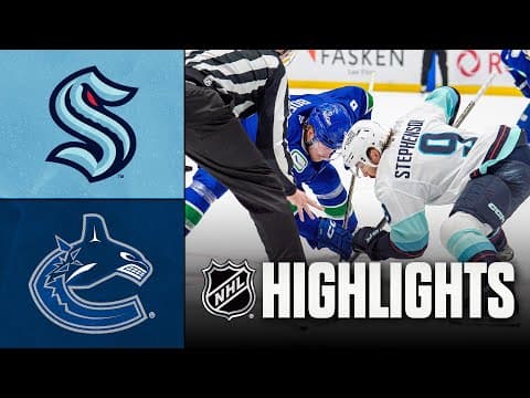 Kraken vs. Canucks | NHL Highlights | January 02, 2026