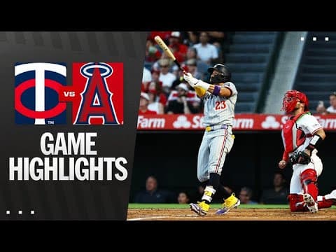 Twins vs. Angels Game Highlights (9/10/25) | MLB Highlights