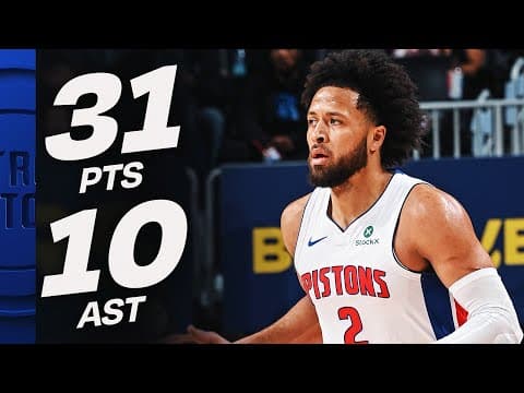 Cade Cunningham's 30-PT DOUBLE-DOUBLE vs Jazz! | November 5, 2025