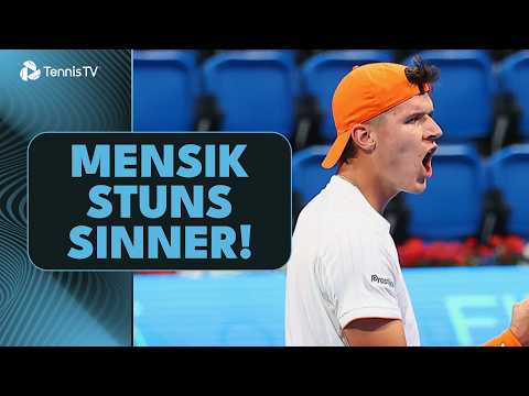 Jakub Mensik Stuns World No.2 Jannik Sinner! | Doha 2026 Match Highlights