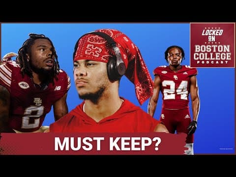 VITAL: Boston College DEFENDS Stars—Why Keeping Reed Harris & Turbo Richard is CRITICAL