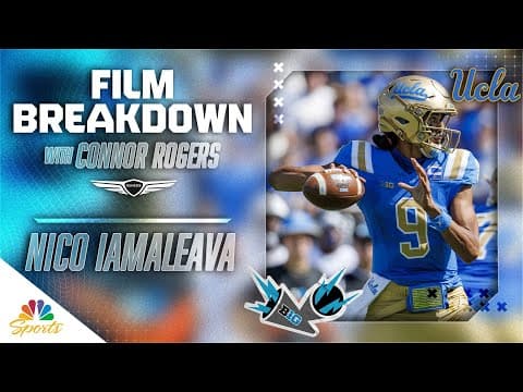 UCLA rides dual-threat QB Nico Iamaleava in Penn State upset | Big Ten Film Breakdown | NBC Sports