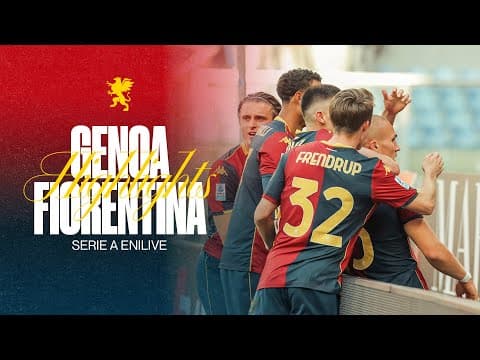 HL | GENOA 2-2 FIORENTINA | SERIE A ENILIVE 25/26