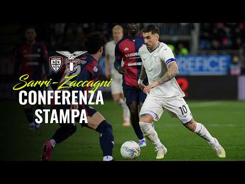 ๐๏ธ LA CONFERENZA STAMPA DI SARRI E ZACCAGNI DOPO CAGLIARI-LAZIO