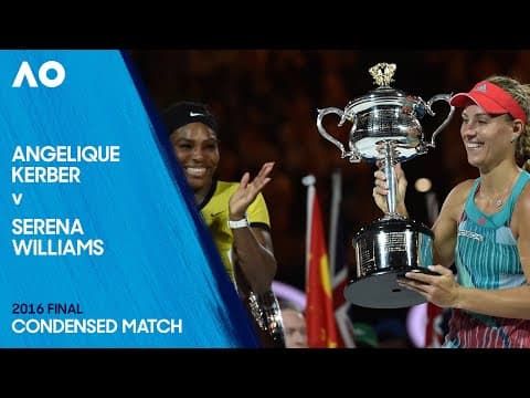 Angelique Kerber v Serena Williams Condensed Match | Australian Open 2016 Final
