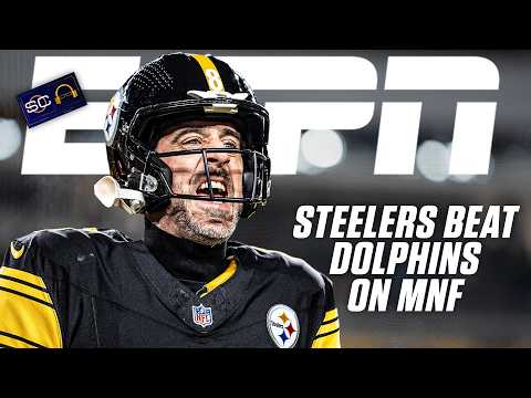FULL REACTION 🎥 Steelers dominate Dolphins on Monday Night Football | SC with SVP