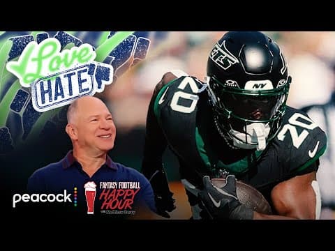 Jacory Croskey-Merritt, Hall in line for favorable Week 7 | Fantasy Football Happy Hour | NFL on NBC