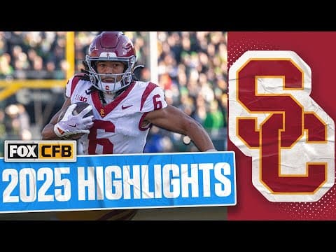 Makai Lemon 2025 USC Trojans Junior Season Highlights π FOX College Football