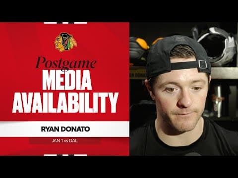 “We got pucks to the net.” | Ryan Donato Postgame 1.1.26