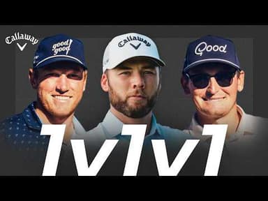 Sam Burns vs Good Good Pros...with a TWIST