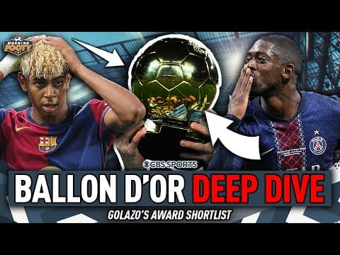 Who will WIN the 2025 Ballon d'Or? 🏆 | TOP 10 SHORTLIST - Yamal, Dembélé & MORE 👀 | Morning Footy