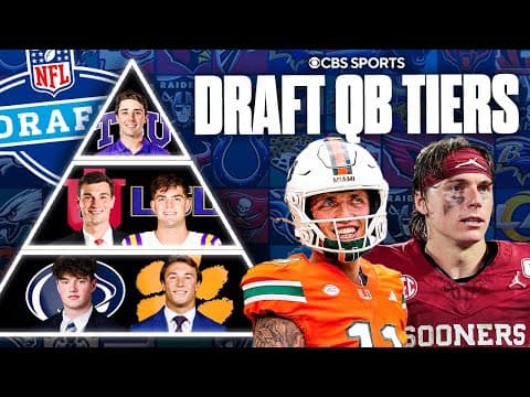 NFL Draft QB Prospect Tiers: Josh Hoover, John Mateer ⬆️, Drew Allar, Cade Klubnik trending ⬇️